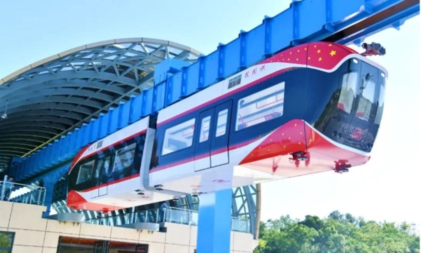 Левитирующий поезд «Маглев» (Китай)