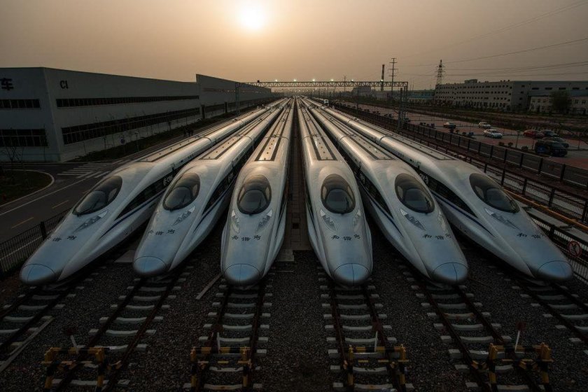 Высокоскоростной поезд в Китае