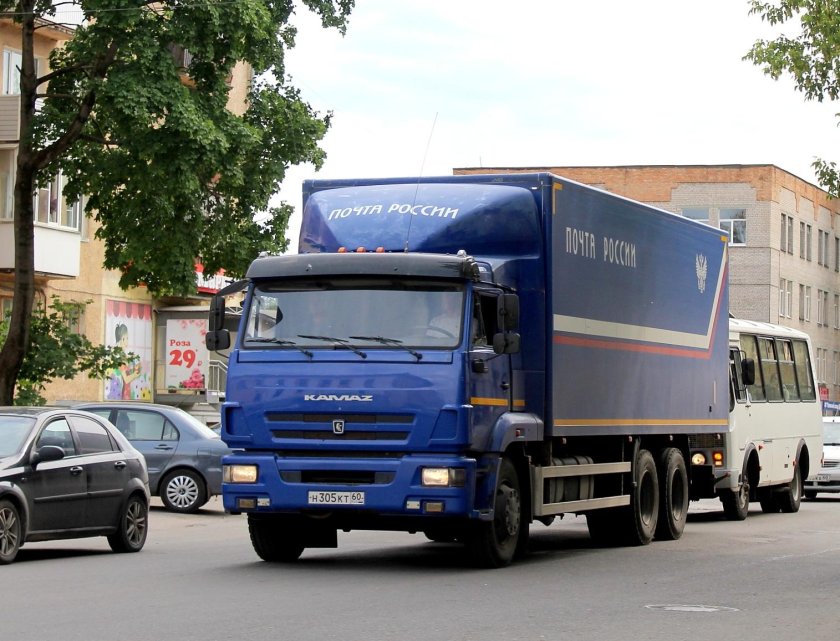 Почтовый КАМАЗ 65117