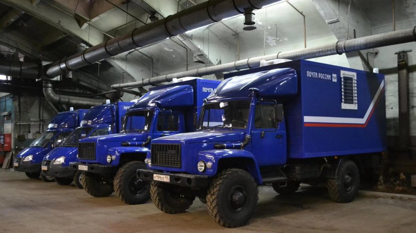 Почтовая машина газон Некст