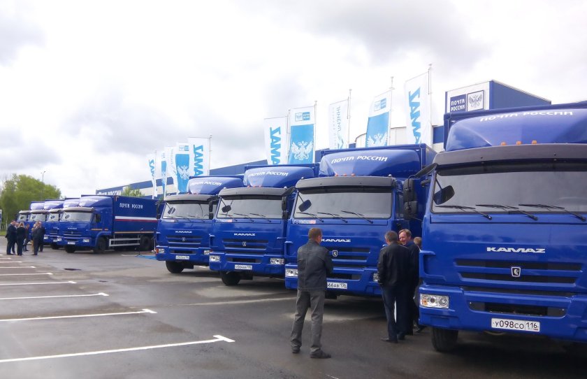 Почтовый КАМАЗ