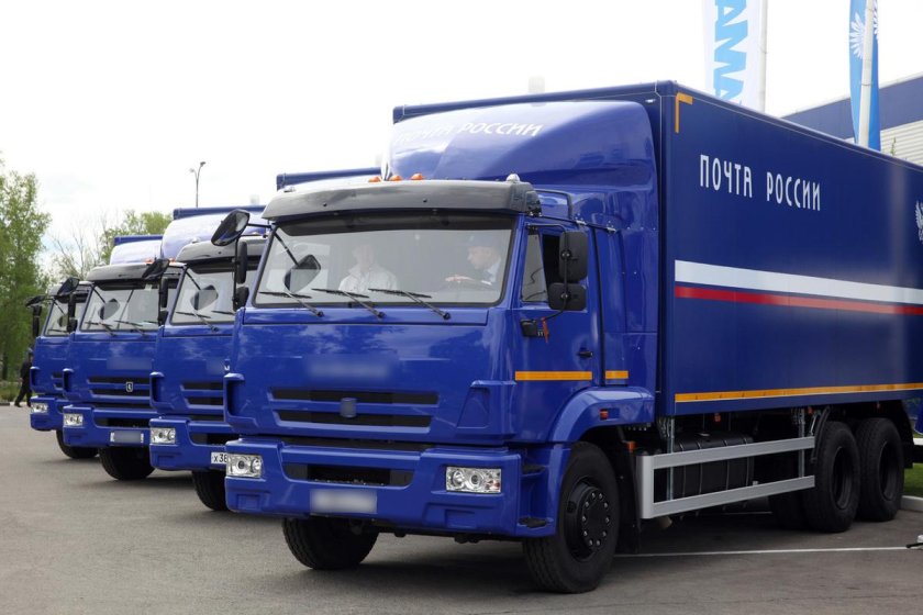 Почтовый грузовик