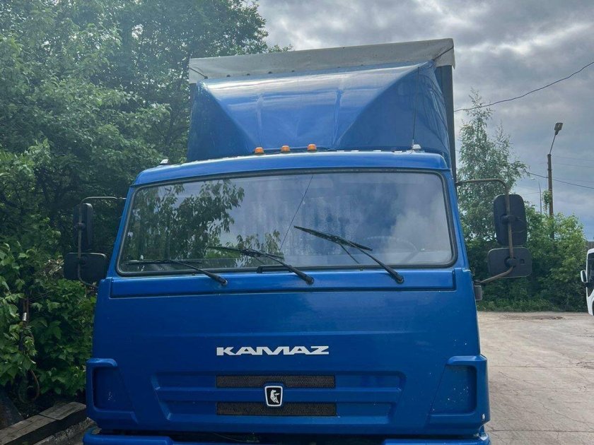 КАМАЗ 4308 тентованный