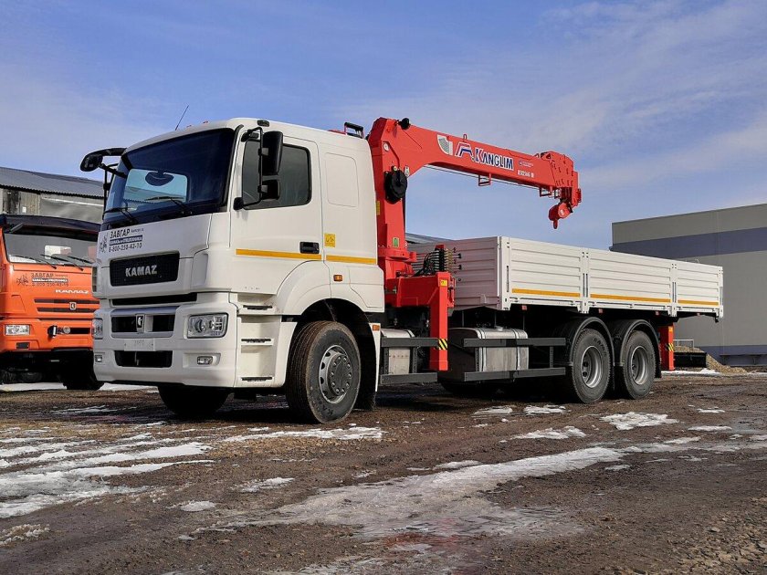 КАМАЗ 65207 С КМУ
