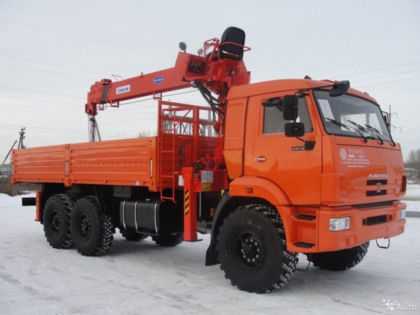 КАМАЗ 43118 С КМУ