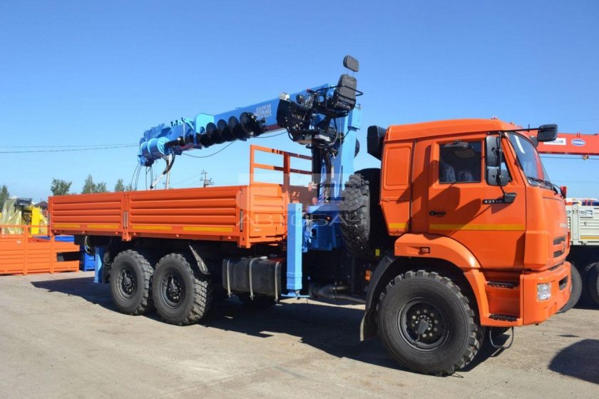 КАМАЗ 43118 С КМУ Dongyang