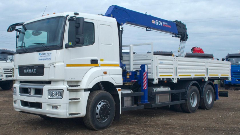 КАМАЗ 65207 С КМУ