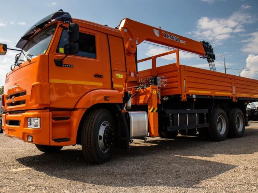 КАМАЗ 65115 С КМУ