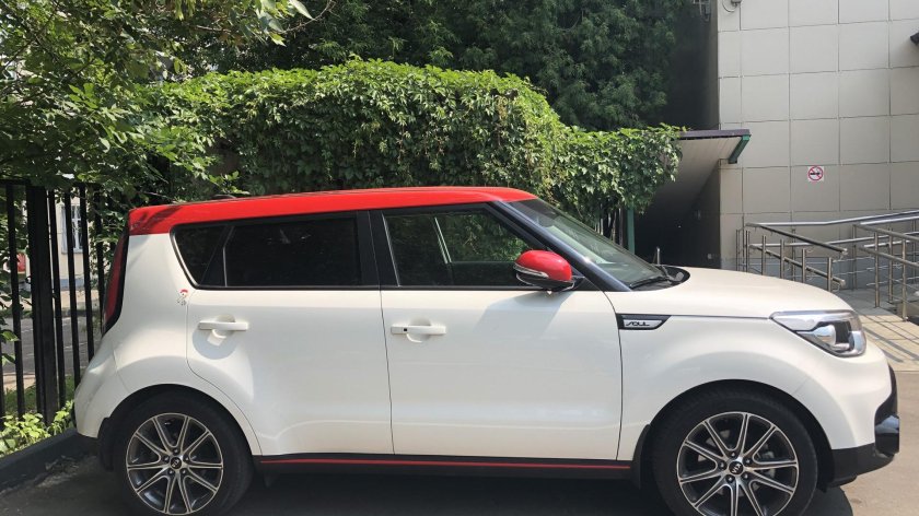 Киа соул 2014 белая