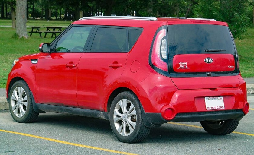 Киа соул Инферно ред