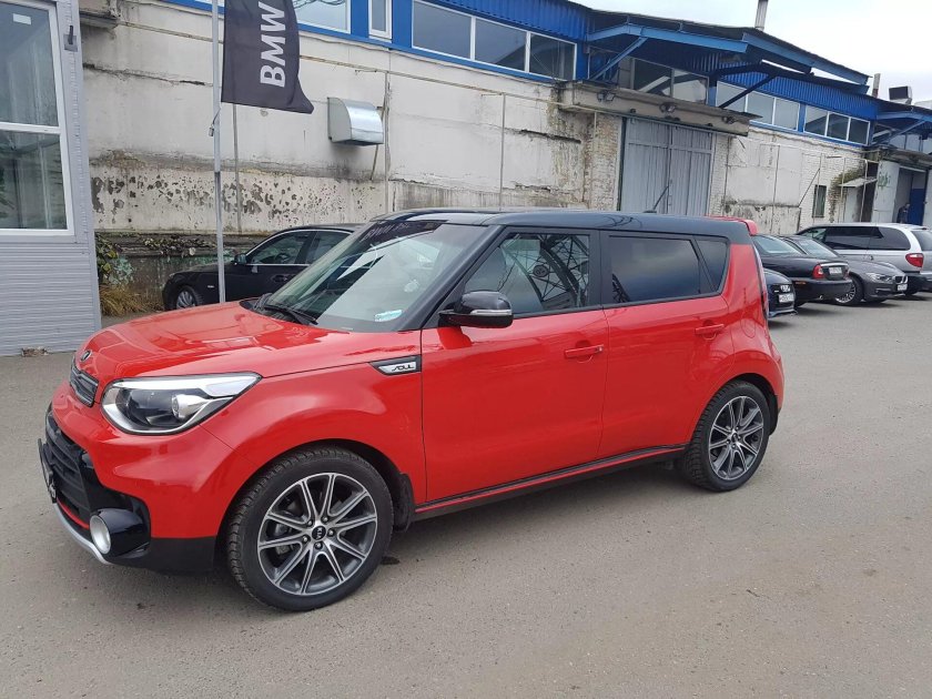 Киа соул 2011 красный