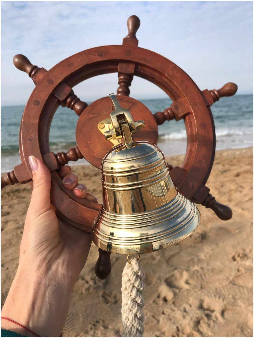 Штурвал с рындой