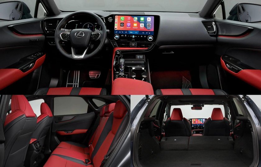Lexus NX 350 2022 салон