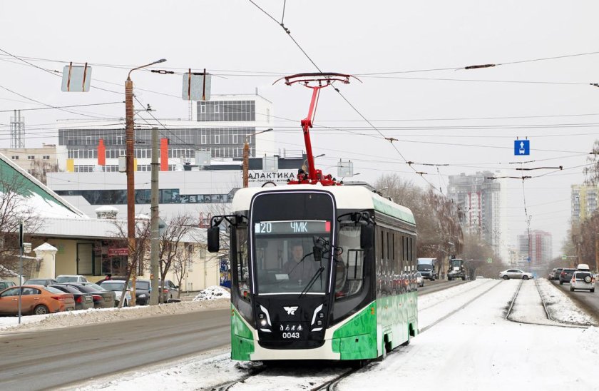 Трамвай 71-628-01 Челябинск