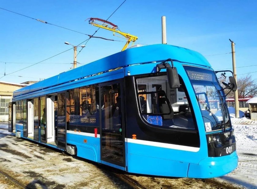 Трамвай 71-628 Челябинск