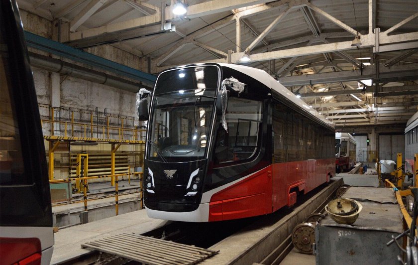 Трамвай 71-628-01 Челябинск