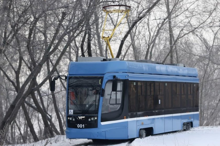 Трамвай УКВЗ 71 628