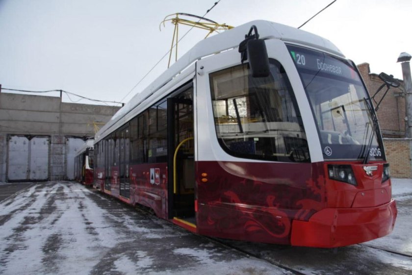 Трамвай Магнитогорск УКВЗ
