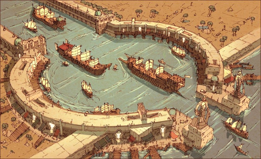 Порт средневековья