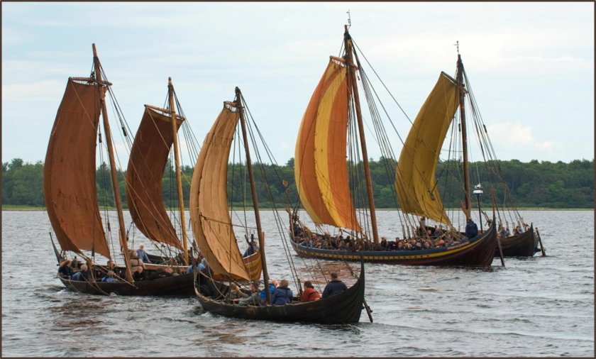 Торговое судно викингов Кнорр