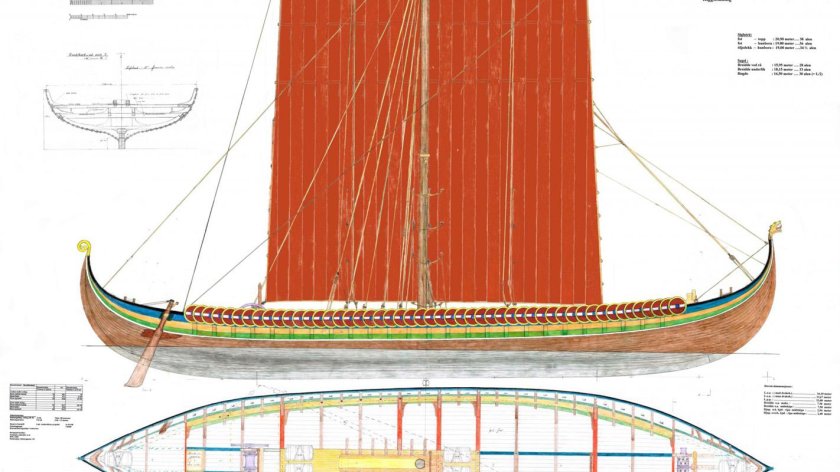 Драккар Харальд Хорфагер