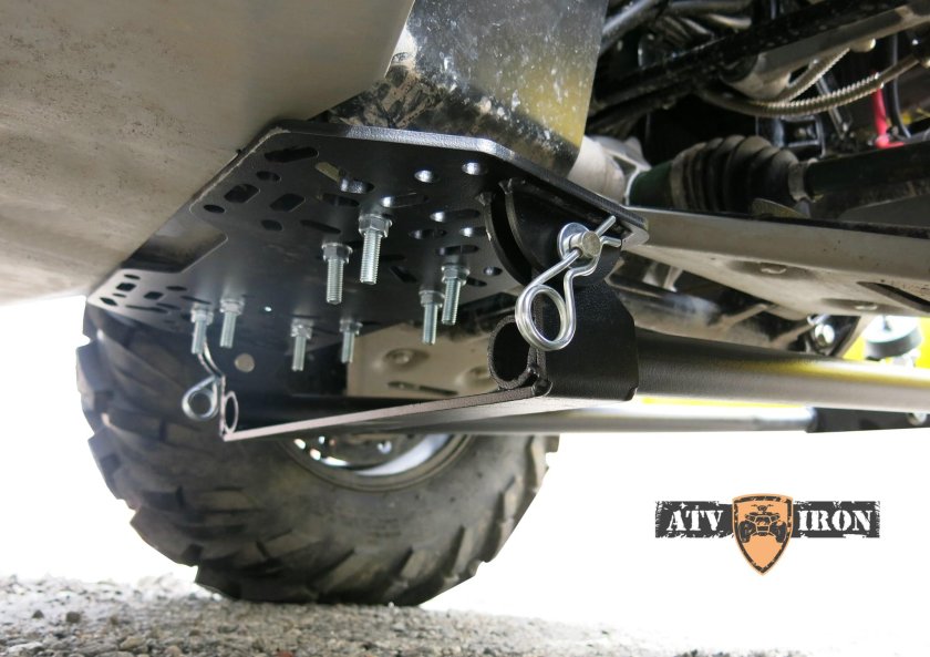 Снегоотвал для квадроцикла atv Iron