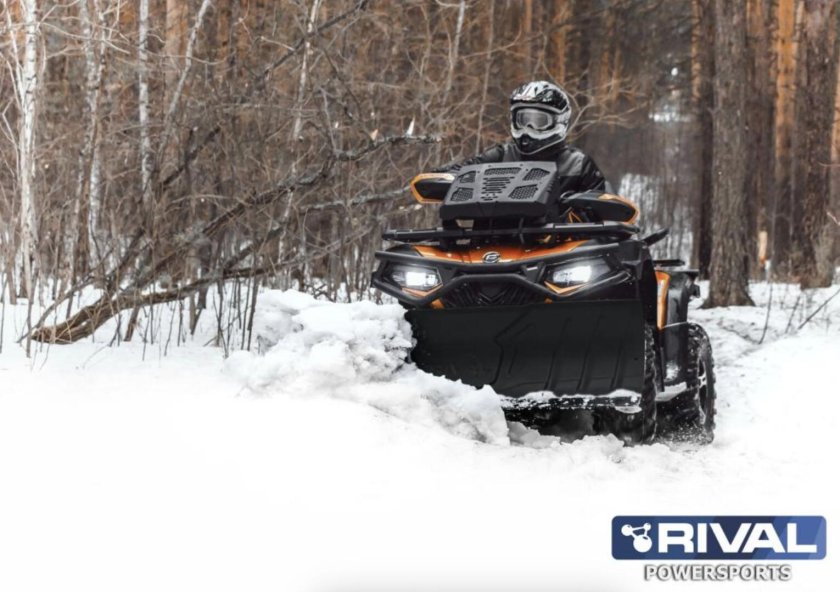 Снегоотвал на квадроцикл Honda