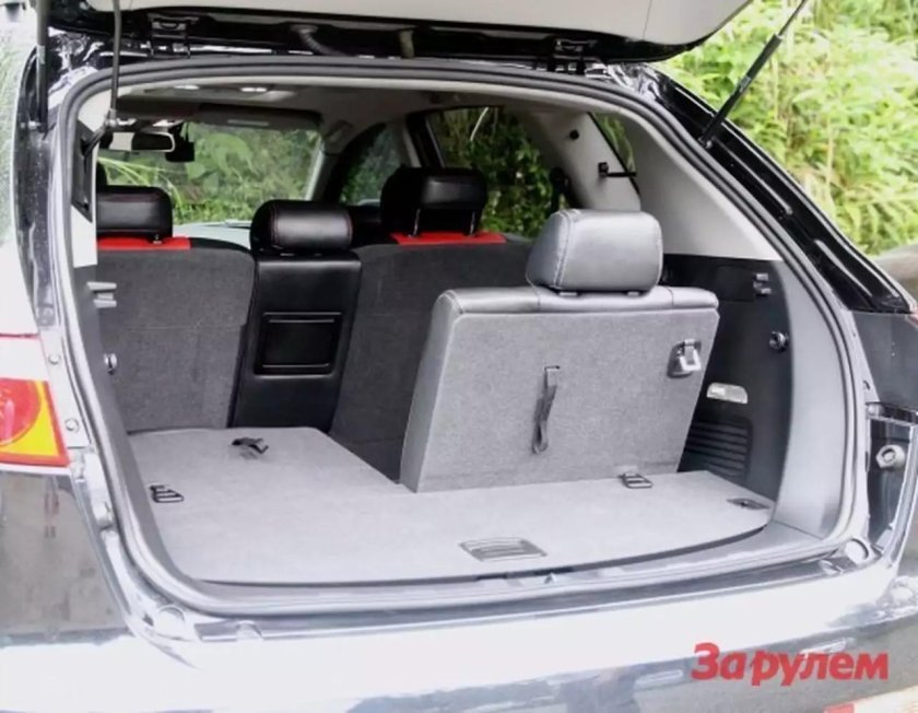 Luxgen 7 SUV третий ряд сидений