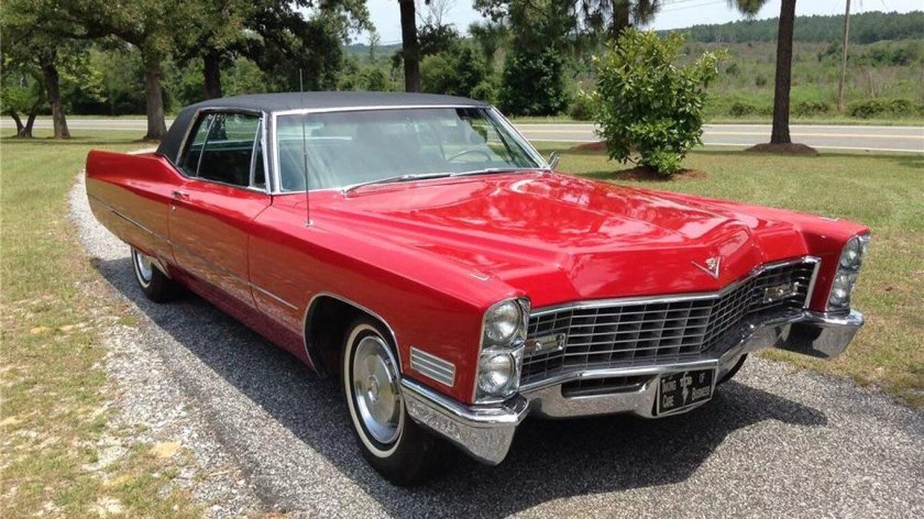 Cadillac Deville 1967 Red