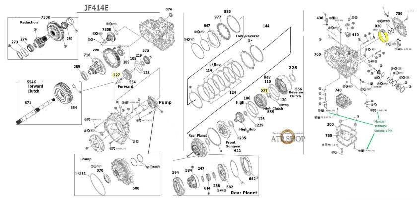 АКПП Jatco jf414e