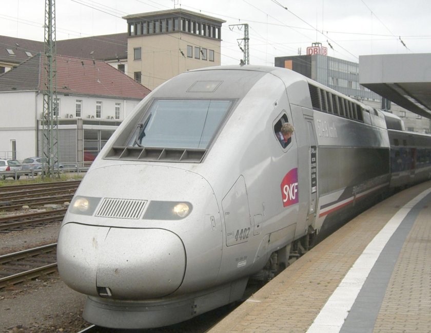 Париж Франкфурт поезд