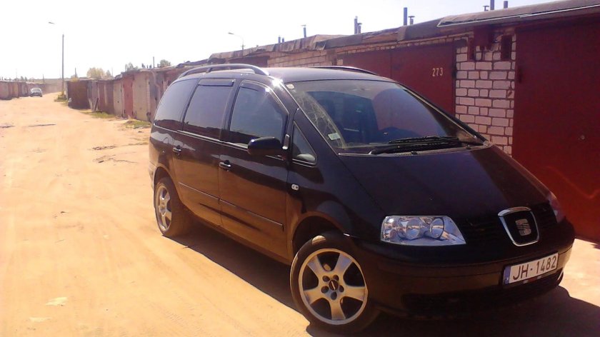 Размер шин на Фольксваген Шаран 2005 г.