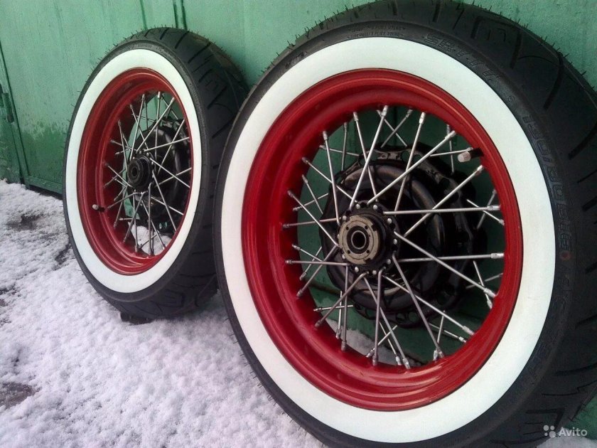 Кастом колесо на мотоцикл Урал