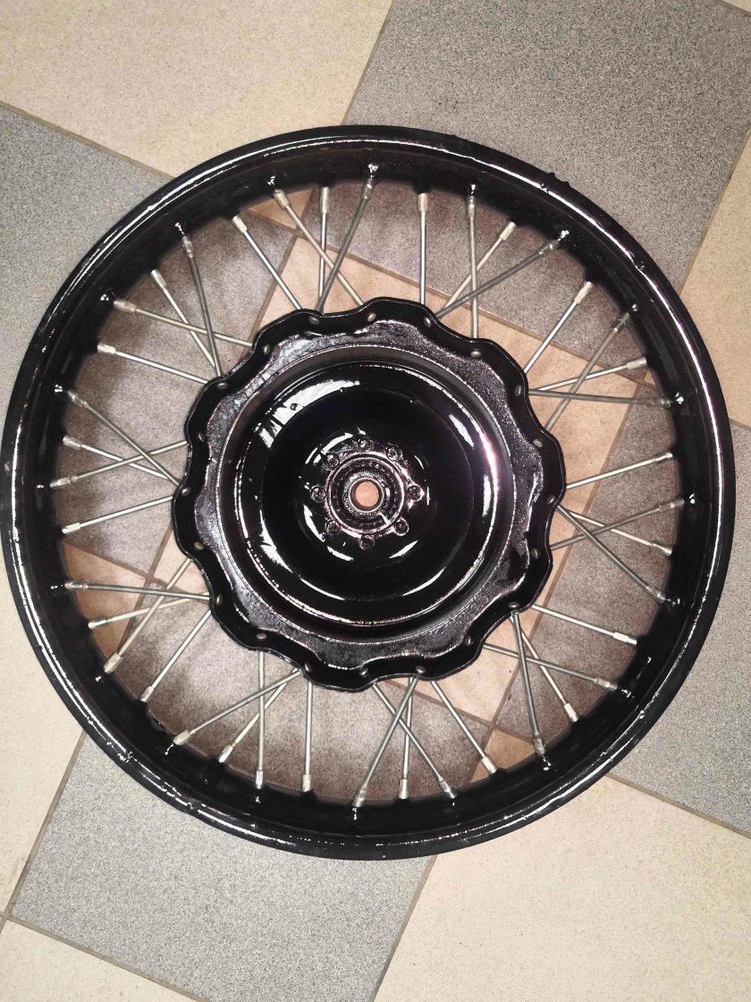 Обод Урал эксклюзив черный усиленный 19