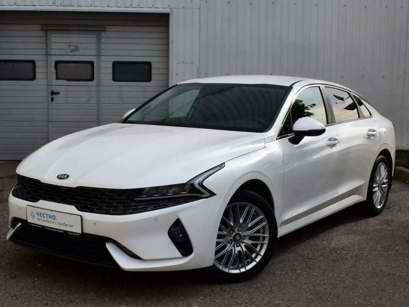 Kia k5 III (2019-2023) белый