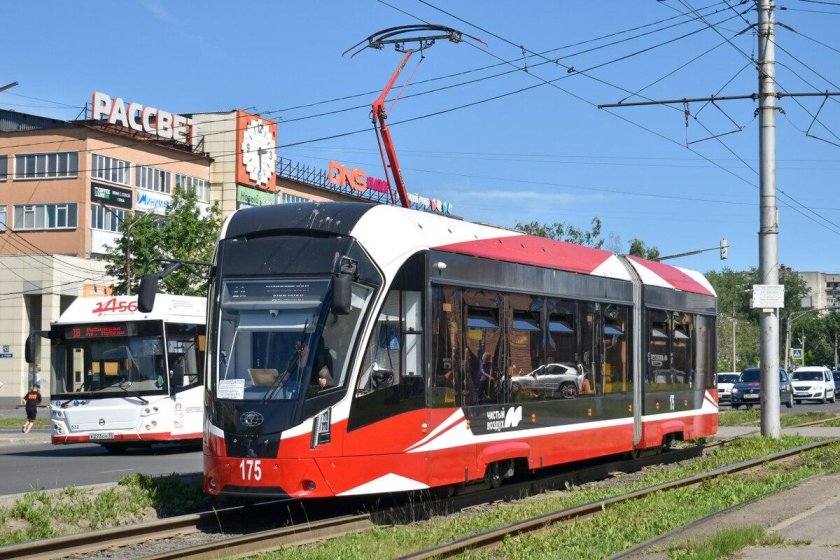 Трамвай 71-923м богатырь м