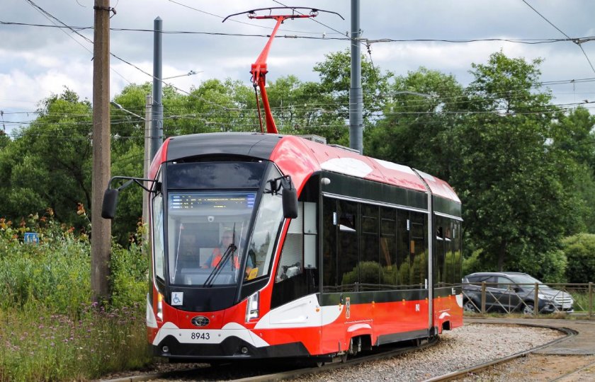 Трамвай 71-923м богатырь м