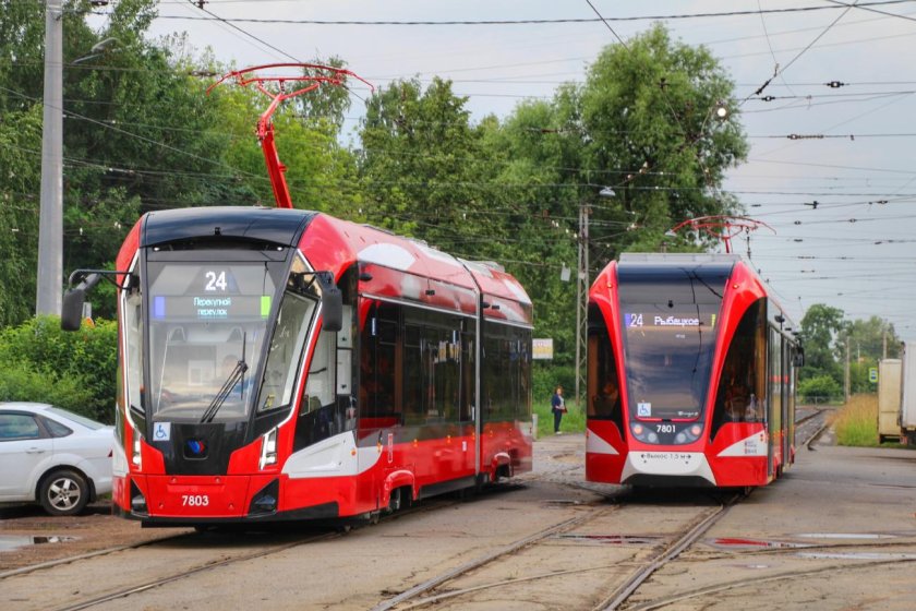 Трамвай 71 923 богатырь