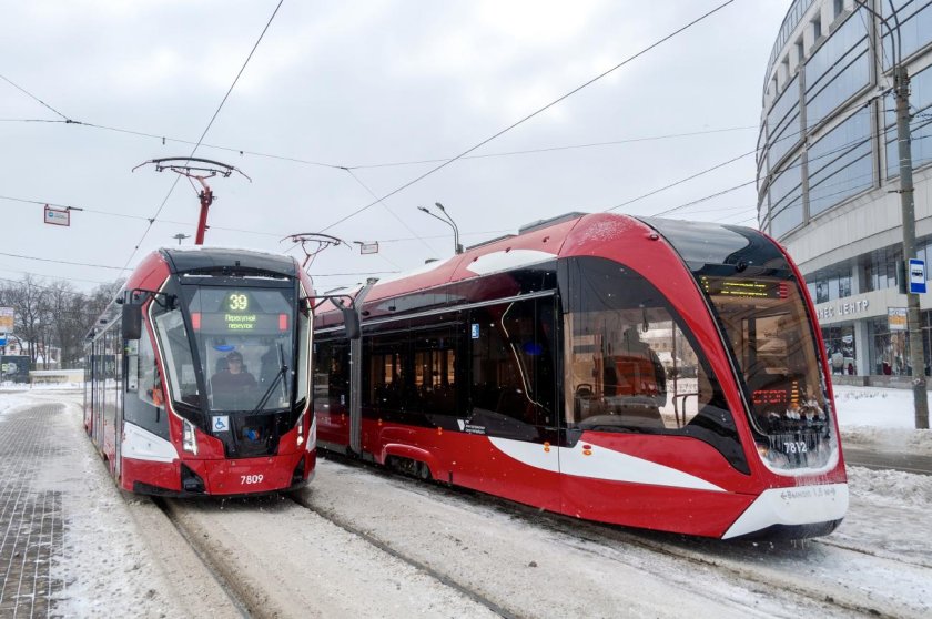 Трамвай богатырь СПБ