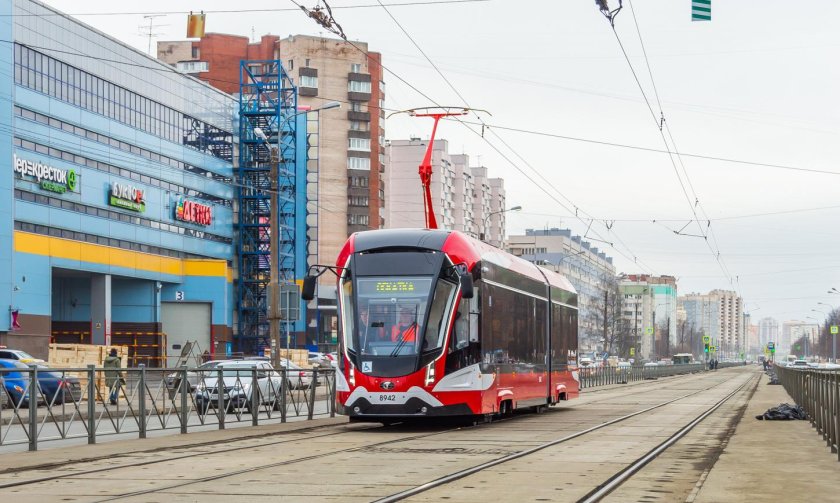 Трамвай 71-923м богатырь м