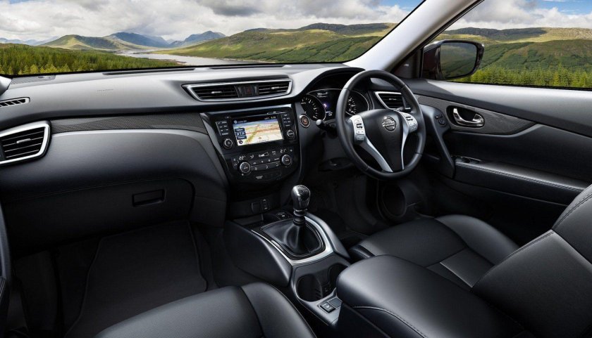 Ниссан х-Трейл 2017 салон