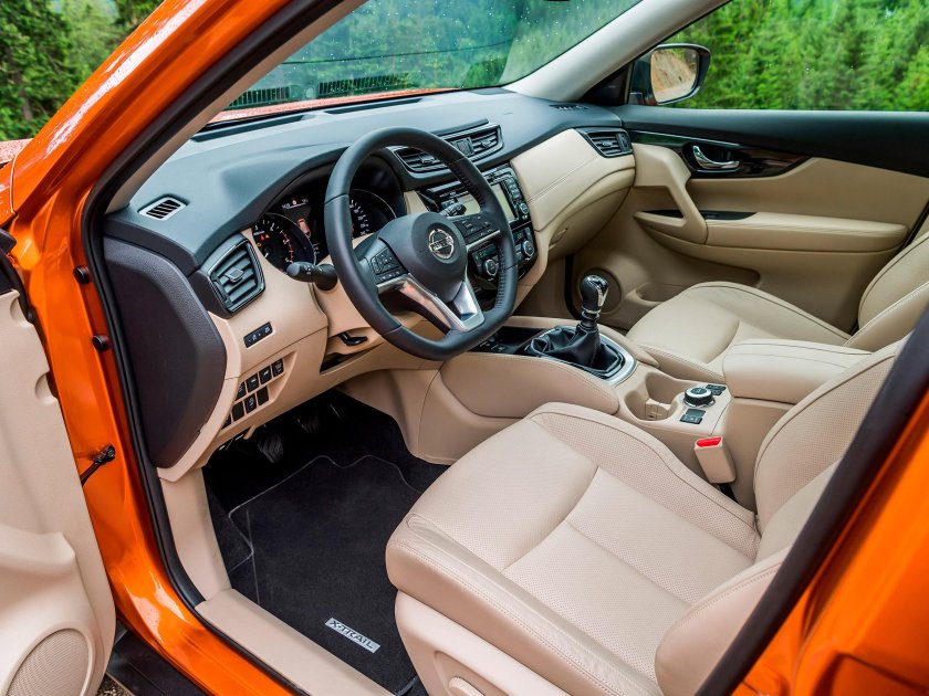 Nissan x-Trail 2018 салон
