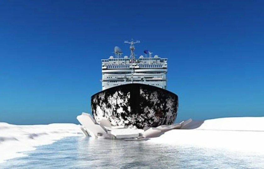 Атомоход Арктика 1977