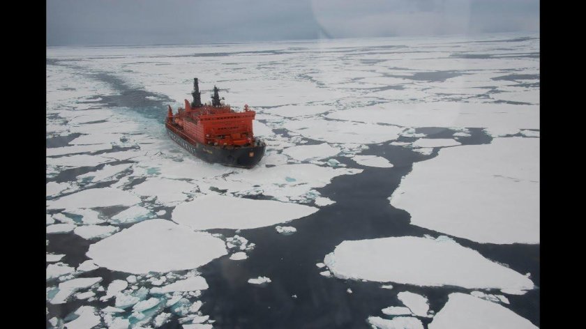 50 Лет Победы атомный ледокол