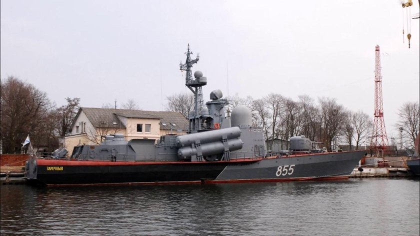 Ракетный катер Заречный Балтфлот