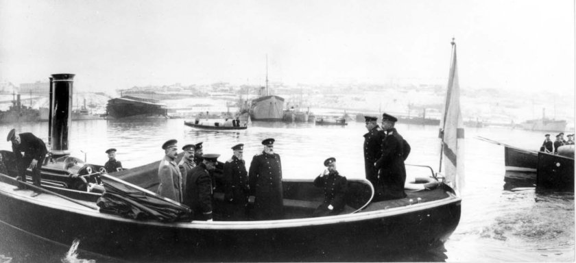 Паровой Императорский катер Петергоф