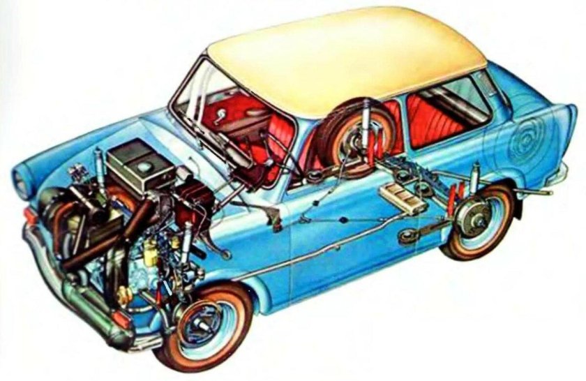 Машину Трабант 601