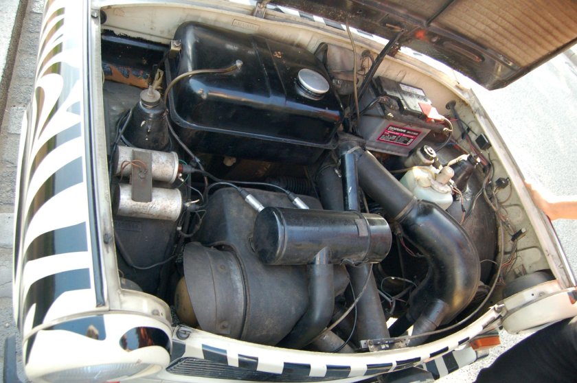 Трабант 601 двигатель