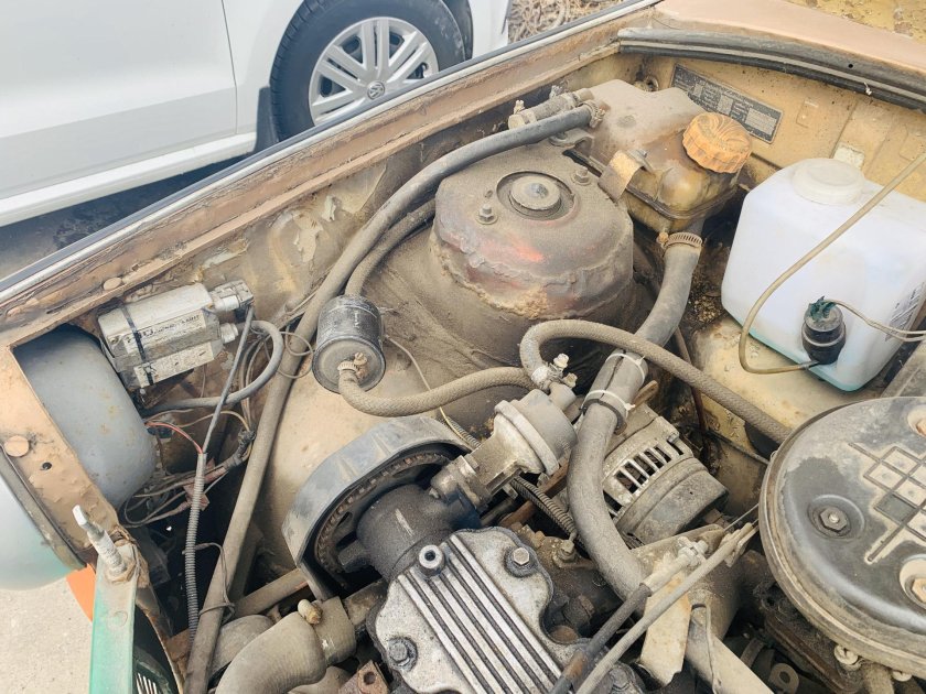 Trabant p601 двигатель