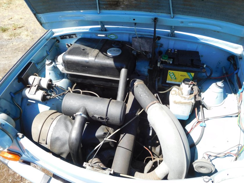Trabant под капотом